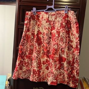Floral Gap Summer Skirt